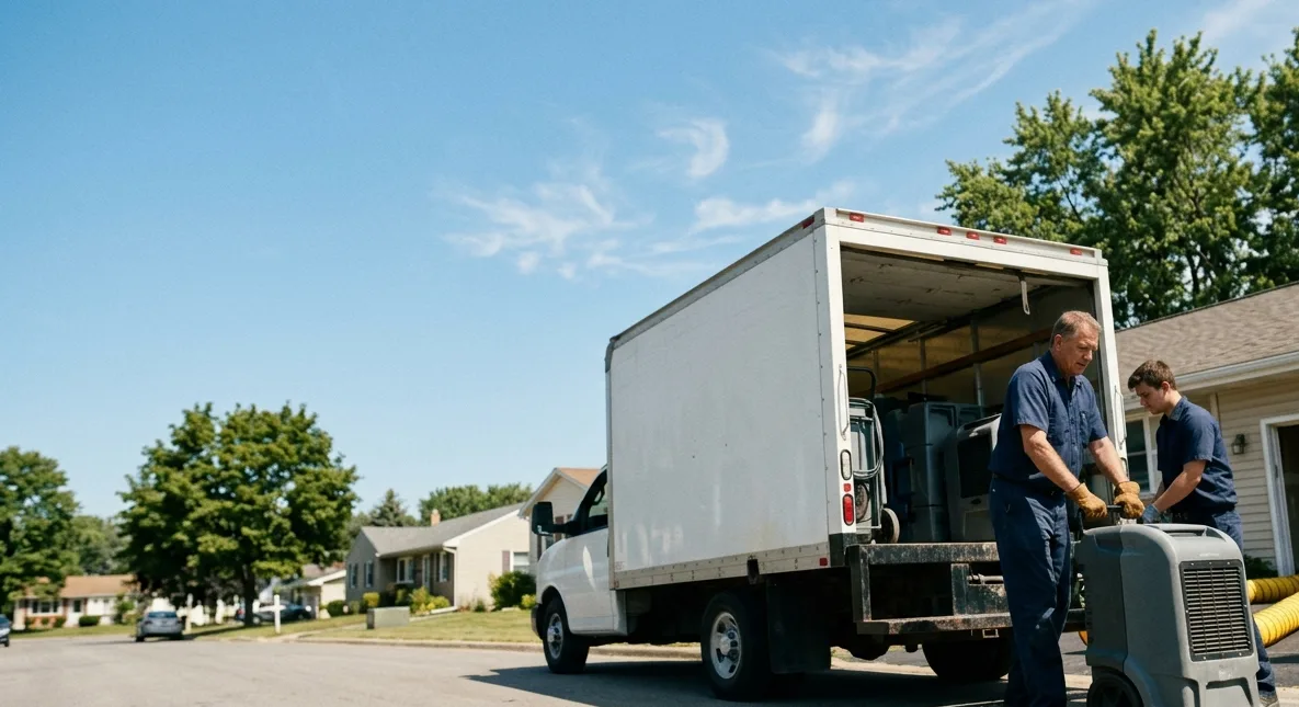 Water Damage Cleanup in Troy, IN near me